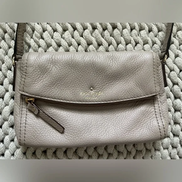 Kate Spade Pebble Leather Crossbody Purse - Picture 4 of 13